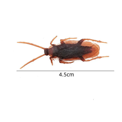 Halloween Gadget Plastic Cockroaches Joke Decoration Props Rubber Toy Gags Practical Jokes Toys Plastic Bugs Cockroach