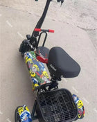 3 Wheel Mobility Scooter For Adults Electric Scooter With Basket Handlebar Foldable Commuter Small Electric Tricycle For Elderly - Riparo82