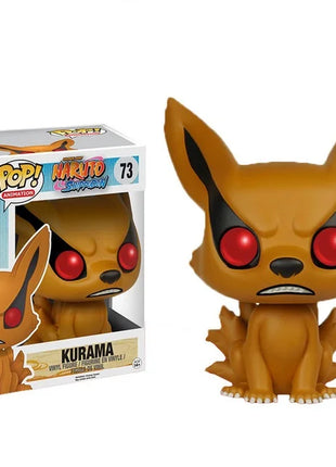 Funko Pop NARUTO Uzumaki Naruto Uchiha Sasuke kyuubi Foglia di legno Collezione Country of Fire Modello PVC Action Figure Giocattoli per bambini