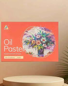 Professional Oil Pastels Set - Medium Point, High-Quality Soft Crayons for Artists, 12/24/36/48 Colors