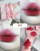 Gegebear Bear Lip Glaze Matte Velvet Lipstick Long-lasting Whitening Lip Cream Lip Mud - Riparo82