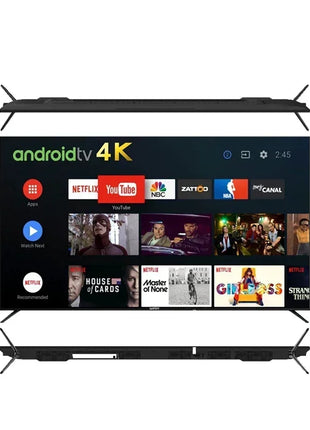 Go 2021 Best TV HUD 1080P 4K TV 32 40 43 50 55Inches 60Hz ROM/8GB RAM LCD LED Television Tv Factory Cheap - Riparo82