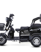 Triciclo Elettrico 1000W 48V 3 Posti Adulti - Scooter Mobilità Anziani 4 Modalità - riparo82