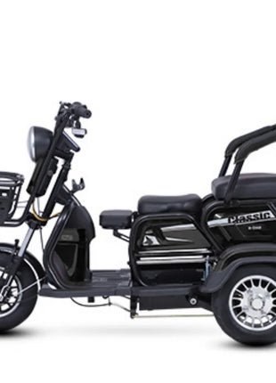 Triciclo Elettrico 1000W 48V 3 Posti Adulti - Scooter Mobilità Anziani 4 Modalità - riparo82