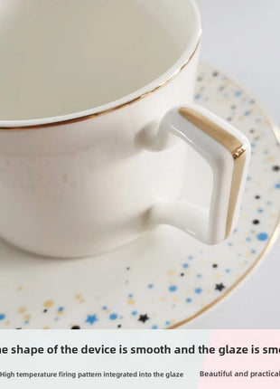 Set di stoviglie in porcellana di cervo nordico Ins per la casa, hotel, bistecche, piatti da dessert, tazze, decorazione per la disposizione degli alimenti occidentali, regalo di Natale - riparo82