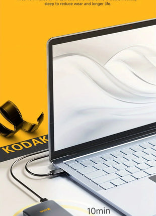 Kodak Disco rigido esterno portatile da 2,5 pollici PHDD 500 GB/1 TB USB 3.0 per PS5 Xbox PC Mac Desktop MacBook