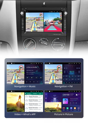 AWESAFE Carplay android Auto Radio for VW Golf 4 Passat POLO Transport T5 Multivan Seat Jetta Car Intelligent Systems Autoradio - Riparo82