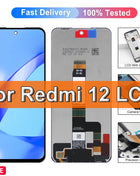 Schermo Per Xiaomi Redmi 12 23053RN02A Display LCD Touch Screen Digitizer Assembly di Ricambio Per Redmi12 Display Schermo - riparo82
