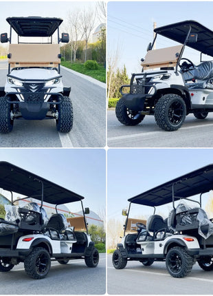 New Model Long Range Lithium Battery Powered Electric Off-Road Adults Scooter 4 Seater Cheap Electric Golf Cart Rapid Delivery - Riparo82
