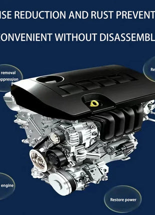 Car Engine Protective Agent Automobile Cleaner Catalysts Easy To Clean Gas Oil Additive For Engine Restore Maintenance - Riparo82