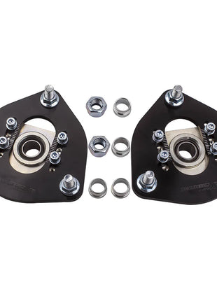 2 supporti superiori con sospensione, piastra camber anteriore, supporto superiore per Nissan S13 Silva Japan Market 89-93