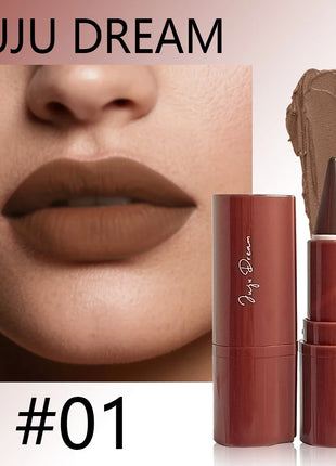 JUJU Dream Matte Velvet Gradient Lip Liner - Smooth Application For Elegant Lips, Long-Lasting Lip Pencil, Lip Lipstick Makeup - Riparo82