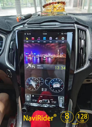 Tesla Style 13.6inch Android Screen GPS Navigation Carplay Autoradio For Ford Edge 2015-2019 Stereo Car Multimedia Video Player - Riparo82