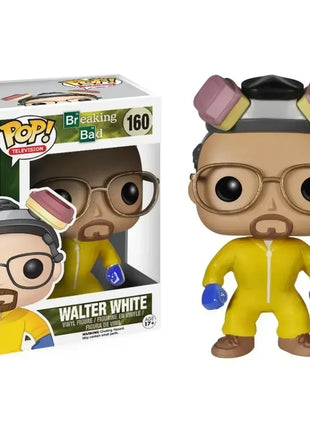 FUNKO POP Televisione Breaking Bad Walter White 160 #   Jesse Pinkman 161 #   Figure in vinile Modello Giocattoli Kid Carvinal Raccogliere il regalo del giocattolo