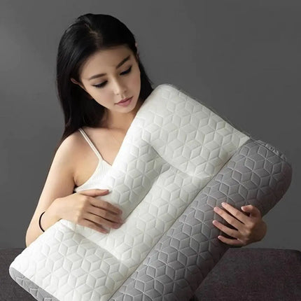 Orthopedic Deep Sleep Pillow Elastic Memory Foam Sleeping Cervical Neck Pillow Pain Relief Slow Rebound Bed Pillow