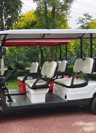 Hot Sale 2/4/6/8 Seat 48V 60V 72V Electric Golf Cart 4 Wheel Car Street Legal Off-Road Hunting Electric Golf Car - Riparo82