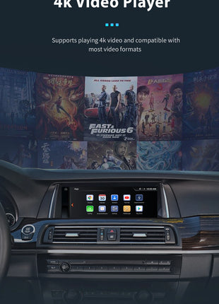 Uckazy 8 Core Wireless Carplay AutoRadio Android 14 For BMW 5 Series F10 F11 2010-2016 CIC NBT Car Multimedia Screen Player GPS Navigation Stereo Carplay Audio - Riparo82
