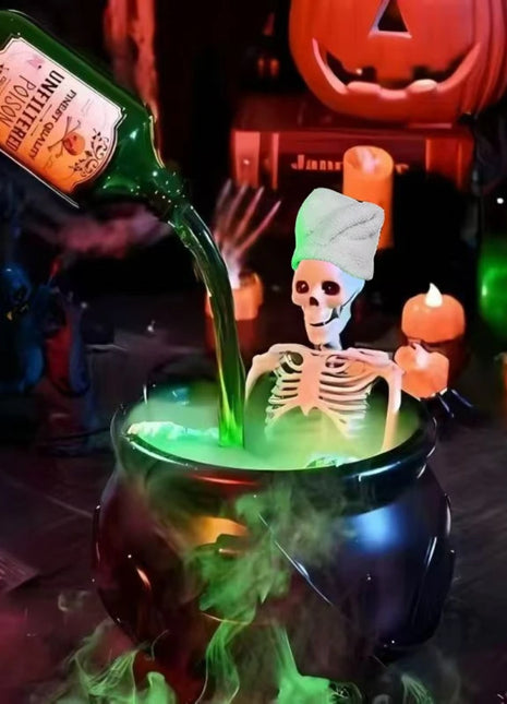 Halloween Decoration Room Decoration Magic Floating Bottle Wizard Bowl Diffuser Spooky Ghost Props Indoor Home Bar Decor - Riparo82