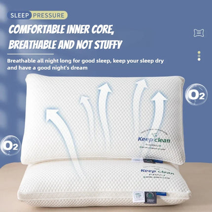 Neck Pillow Help Sleep And Protect The Neck Cervical Orthopedic Household Soybean Fiber SPA Massage Pillow For Sleeping New
