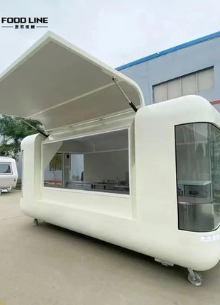 Heavy Duty Customized Street Mobile Food Truck Trailer for Street Vending Ice Cream Pizza Bbq Food Trailer with Warranty - Riparo82