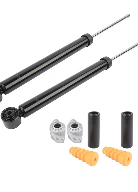 AP01 2X Ammortizzatore Posteriore + Supporto Puntone + Copertura Antipolvere Per VW Polo Audi A2 Seat Ibiza Skoda Fabia 6Q 0513025 AJ