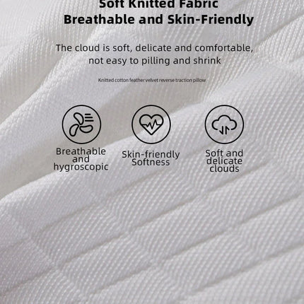 Cervical Orthopedic Neck Pillow To Help Sleep And Protect The Pillow Neck Household Soybean Fiber Pillow Comfortable Sleeping