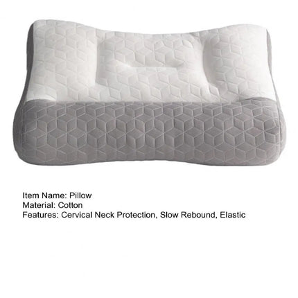 Orthopedic Deep Sleep Pillow Elastic Memory Foam Sleeping Cervical Neck Pillow Pain Relief Slow Rebound Bed Pillow