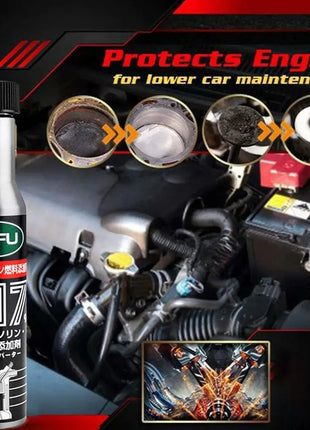 3/6pcs Engine Cleaner Car Fuel Gasoline Injector Cleaner Gas Oil Additive Remove Carbon Deposit Increase Power Fuel Saver - Riparo82