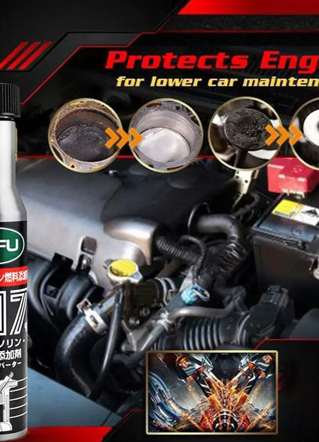 3/6pcs Engine Cleaner Car Fuel Gasoline Injector Cleaner Gas Oil Additive Remove Carbon Deposit Increase Power Fuel Saver - Riparo82