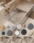 Set da toeletta in pietra senza cuciture, mobiletto da bagno con lavabo monopezzo, lavabo singolo e doppio, resistente alle macchie e durevole, personalizzabile