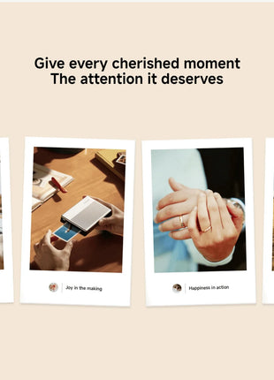 Stampante fotografica portatile Xiaomi 1S Stampa termica Bluetooth ZINK Tecnologia senza inchiostro App Xiaomi Stampa fotografica portatile wireless