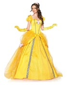 Disney Movie La Bella e la Bestia Cosplay Belle Principessa Abito per adulti Halloween Carnevale Festa Ballo Costumi da donna Regalo di Natale per donna