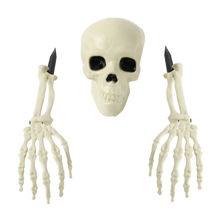Halloween Decoration Skull Skeleton Horror Artificial Arm Outdoor Yard/garden Decorations Ghostface Hallowen Day of The Dead