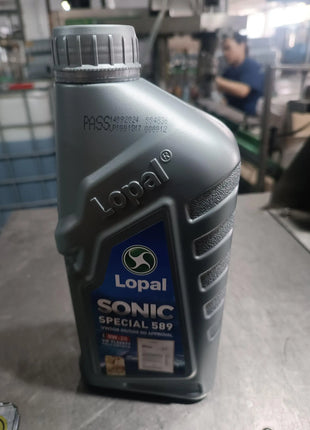 Lopal SONIC 589 0W-20 C5 Per VW 508/509 SP 1L * 6 Bottiglie Olio Motore Auto Protezione Avanzata 6L Lubrificante Olio Motore Sintetico Completo