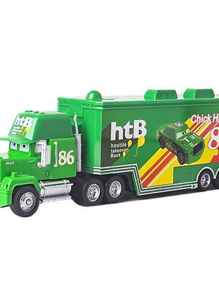 Auto 2 Fritter Frank Camion Modello Disney Pixar 3 Camion Giocattolo Auto Saetta Mcqueen Mack Zio Dinoco Racer Metallo per il Regalo Dei Bambini - riparo82