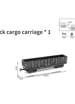 Locomotiva ferroviaria classica Accessori per treni a vapore retrò Carrozza Paletta Pista del treno Giocattoli per bambini per ragazzo - riparo82