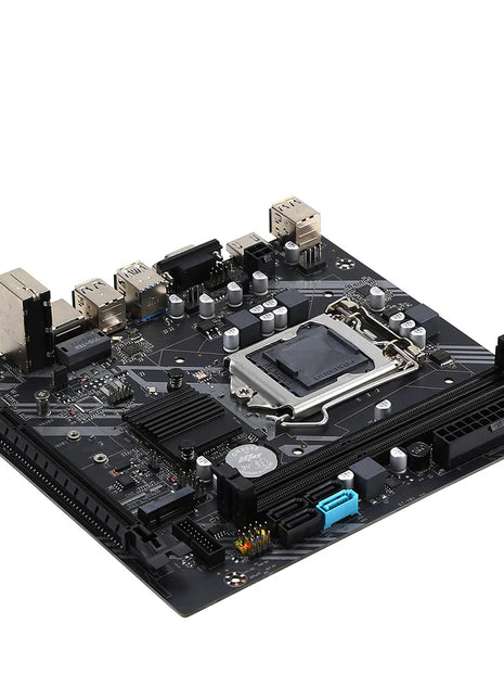Scheda madre B75 LGA 1155 Dual Channel 2 * DDR3 Memoria SATA III USB 3.0 per M.2 NVME B75 Supporto scheda madre desktop RJ45 100Mbps - Riparo82