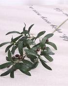 Ten-forked Artificial Olive Branch with Fruit Artificial Flower Artificial Plant Home Decoration Flower Wedding Decoration