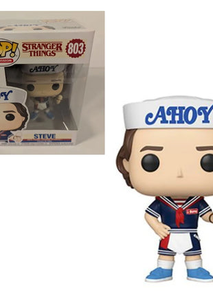 Funko Pop Television Strangers Eleven # 826 Eleven # 523 # Action Figure 827 Max Will Dustin Steve Joyce, Giocattoli da Collezione