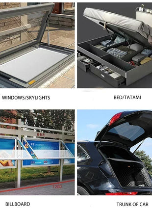 1PC 100N 300/350/380/400/450/500/550/600mm Universale Ammortizzatore A Gas Ascensore Supporto Cofano Auto Tronco Coperchio Supporto Ascensore Puntone RV di Ricambio