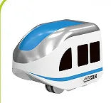 Set di vagoni con pista magnetica elettrica - Giocattolo puzzle per bambini versatile Blocchi magnetici antigravità Veicolo da gioco Regalo di compleanno - riparo82