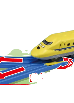 TAKARA TOMY Road Starter Set Modello 923 Treno da dottore triplo giallo 902560 , regali natalizi per bambini, regali per amici, giocattoli per ragazzi - riparo82