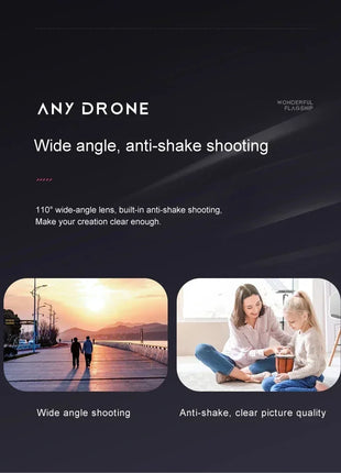 802 Mini Drone 4K 1080P HD Camera WiFi Fpv Pressione dell'aria Mantenimento dell'altitudine Professionale Pieghevole Quadcopter RC Drone Giocattoli per bambini Regalo - riparo82