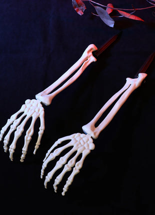 Halloween Decoration Skull Skeleton Horror Artificial Arm Outdoor Yard/garden Decorations Ghostface Hallowen Day of The Dead - Riparo82