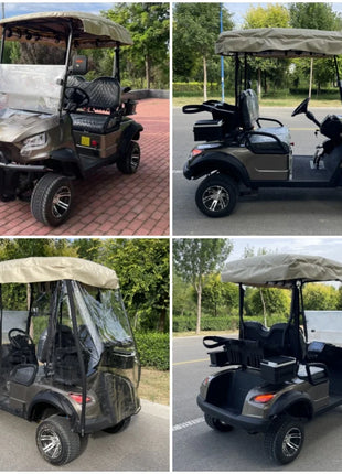 New Design 2 4 Seater Tour Bus Club Car Electric Golf Off-Road Vehicle Hunting Car Electric Golf Car Adult - Riparo82