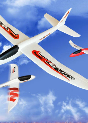 48/99 CENTIMETRI Grande Schiuma Aliante Aereo Lancio A Mano Aerei Giocattolo All'aperto 2 Modalità di Volo Giocattolo Volante per I Bambini Festa di Compleanno favori - riparo82