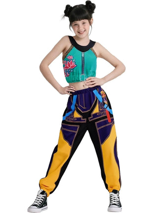 Anime Movie KPOP Demon Hunters Zoey Rumi Mira Costume Cosplay Halloween Carnevale Festa Gioco di ruolo Uniforme Prop