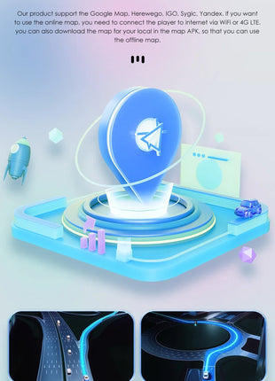 8+128G 10.1'' 360 Rotatable 1 Din AutoRadio GPS for Universal Car Multimedia Player Stereo 1DIN Video Autoradio Carplay HeadUnit - Riparo82