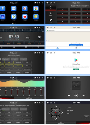 Podofo IPS 6.86''1Din Wireless Carplay Android Auto Car Radio Multimedia Video MP5 Player TouchScreen Universal Autoradio Stereo - Riparo82