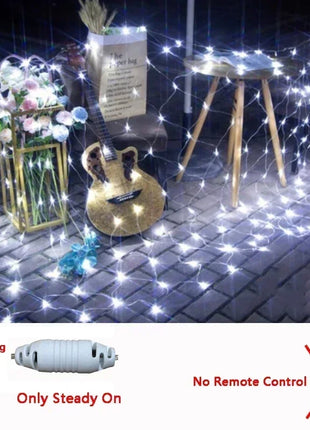 1.5M-18M LED Net Mesh Fata Luci Stringa Tenda Ghirlanda Esterna Impermeabile Per Albero Di Natale Festa Giardino Decorazione di Nozze